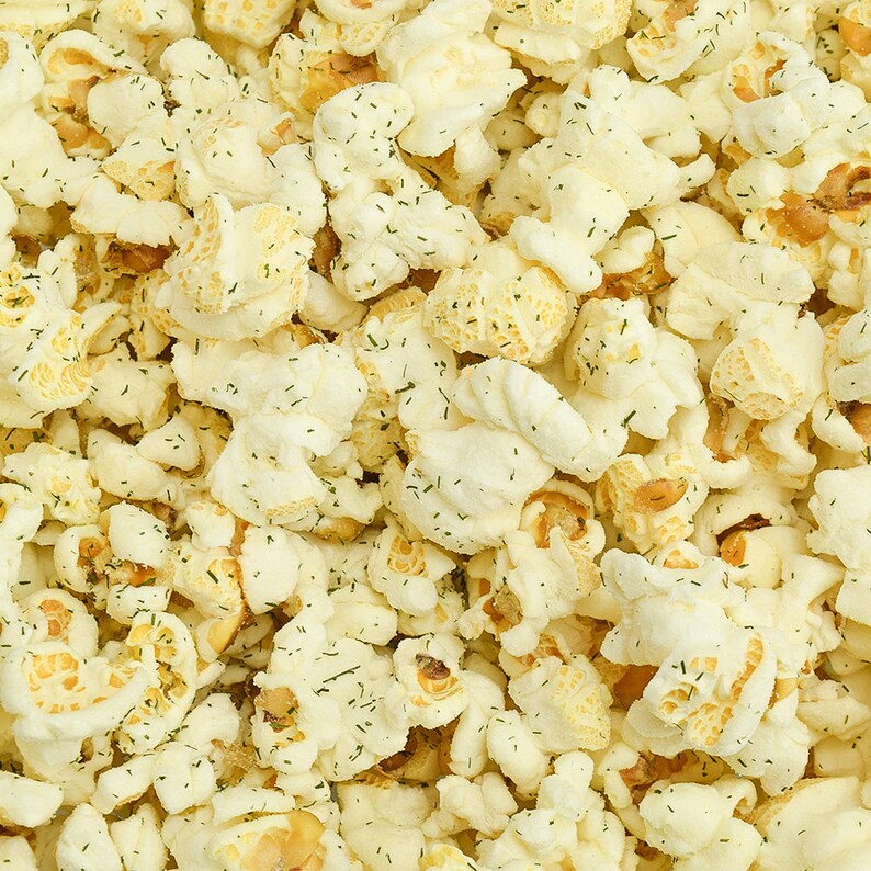 POPCORN DILL PICKLE Savory Gourmet Popcorn Each Batch Etsy