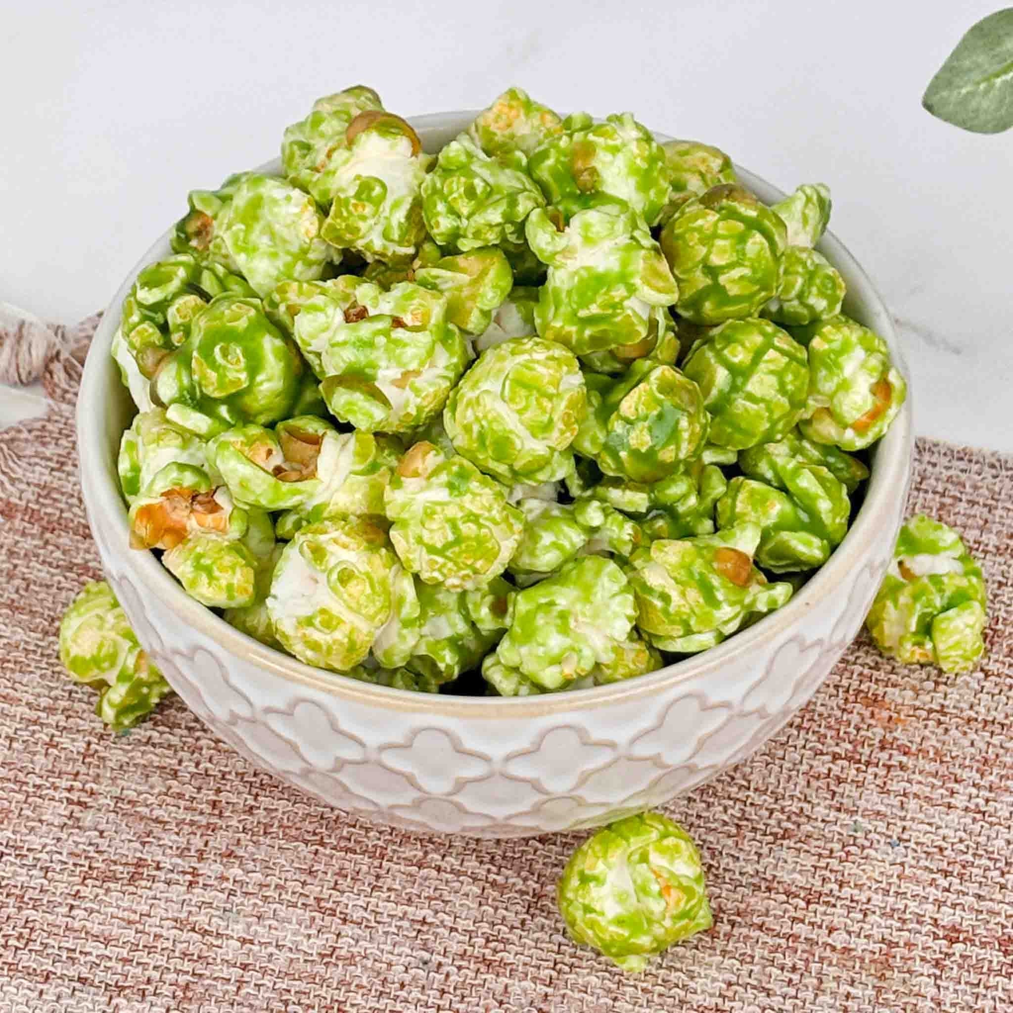 Green Apple Gourmet Candied Popcorn, Party Favors - Etsy
