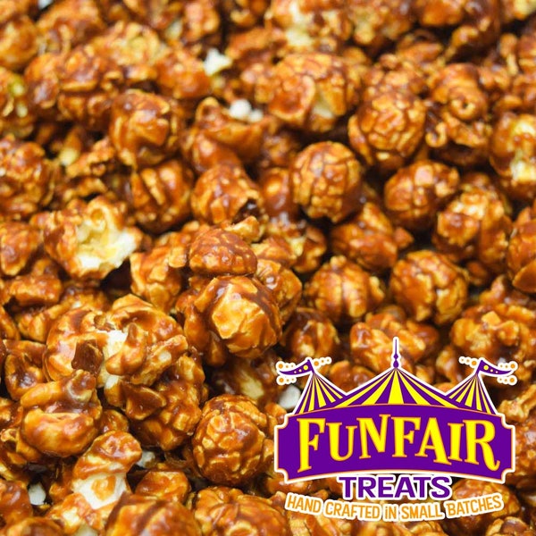 Popcorn Toffee Flavor, Candied Popcorn, Rich and Buttery, Toffee Popcorn, Sweet Candy Popcorn, Gourmet Popcorn, Made Fresh, Free Shipping