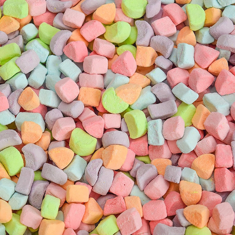 MARSHMALLOWS DEHYDRATED CEREAL Marshmallows Pastel Colors | Etsy