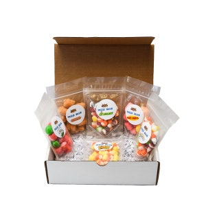 Freeze-Dried Candy Sampler 6 Bags - Free Shipping Assorted Freeze-Dried Candy, Prefect for Birthday Gift, Freeze Dried Lovers, Sweet Treats