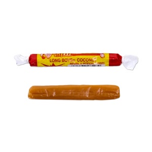 Coconut Long Boys Candy 2.5Lb Bag, Caramel and Coconut Flavored, Old-Fashioned Candy, Nostalgic Party Favors Candy, Perfect for Candy Lovers image 2