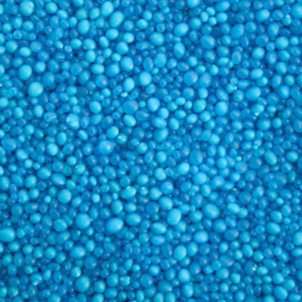 Bubble Bits Blueberry Flavor 1 Lb Bag, Perfect for Decoration, Fun Dessert Toppers and Party Favors, Bright Blue Color, Bulk Candy,