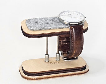Oak Watch Holder, Watch Stand