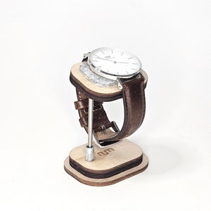 Oak Watch Holder, Watch Stand, Valentine&#39;s Day Gift