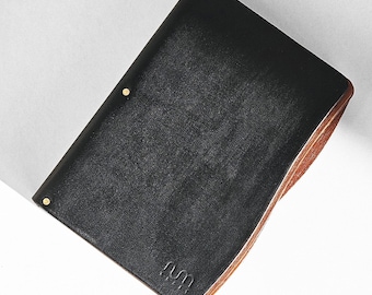 Leather & Wood Cigarette Case, Personalized Cigarette Case, Card Holder, Business Card Case, ID Holder