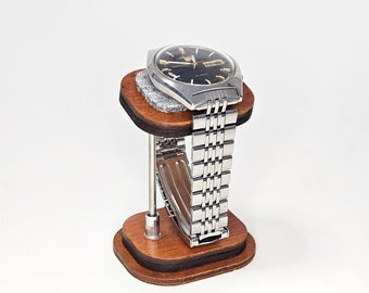 Walnut Watch Holder, Watch Stand, Valentine's Day Gift