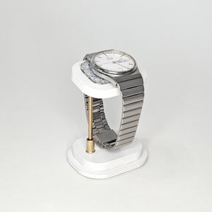 White Watch Holder, Watch Stand