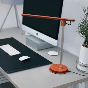 Walnut Desk Lamp, Led Desk Lamp, Wood Lamp, Table-Top Lamp, Office Lamp