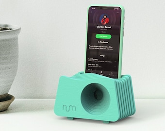 Mint Telefonförstärkare, Passiv Högtalare, Laddningsdocka, Telefonstativ