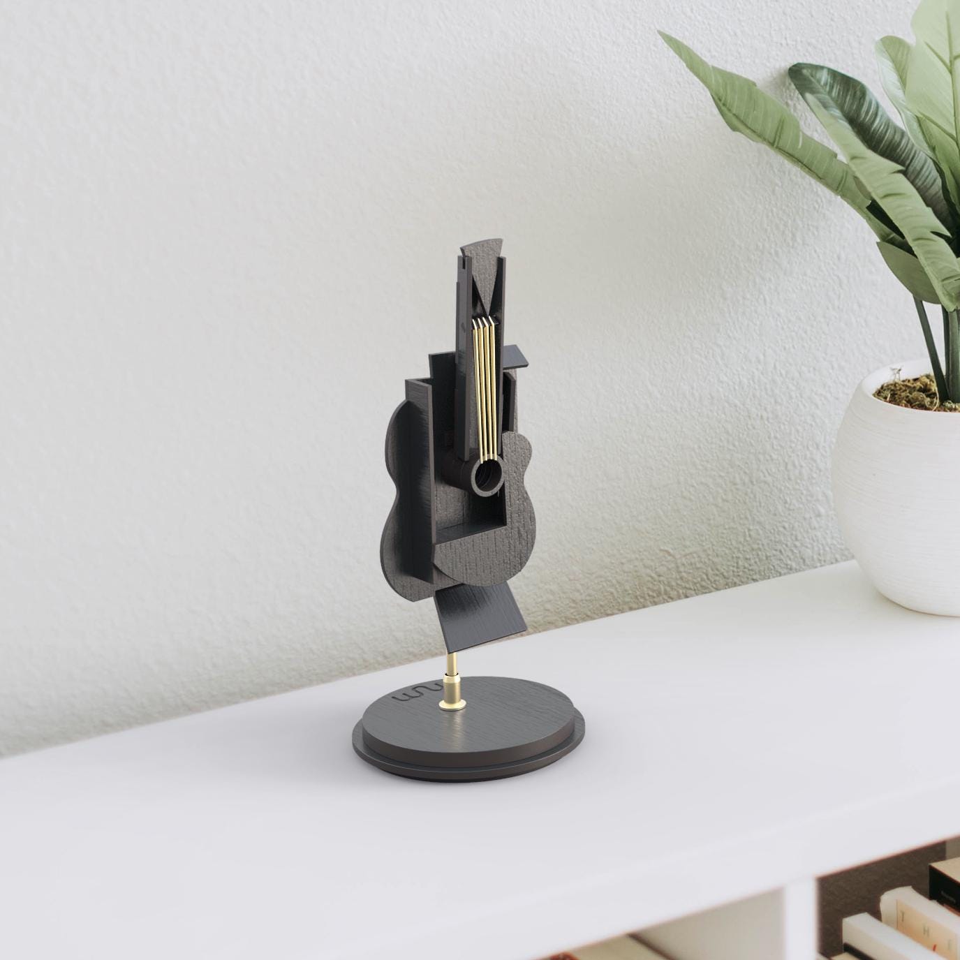 Picasso Guitar, Desk Sculpture, Picasso Sculpture - Etsy