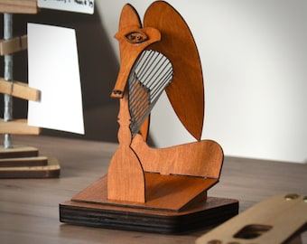 Chicago Picasso, scultura da scrivania, punto di riferimento in miniatura, il Picasso di Chicago