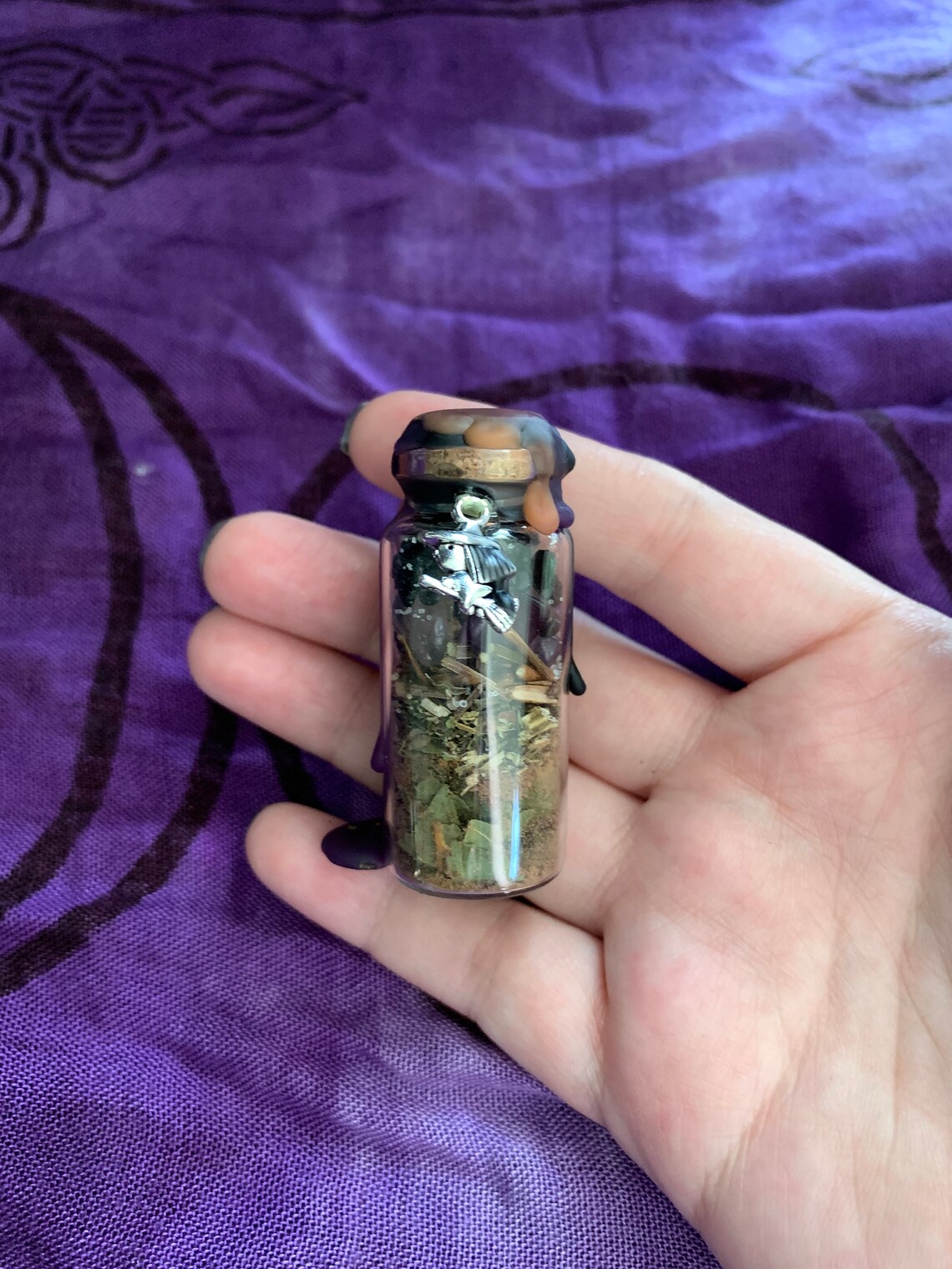 Witch Protection Spell Bottle | Etsy
