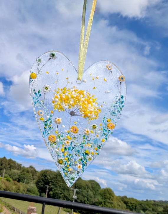 ハート サンキャッチャー サンキャッチャー スワロフスキー ハート40mm