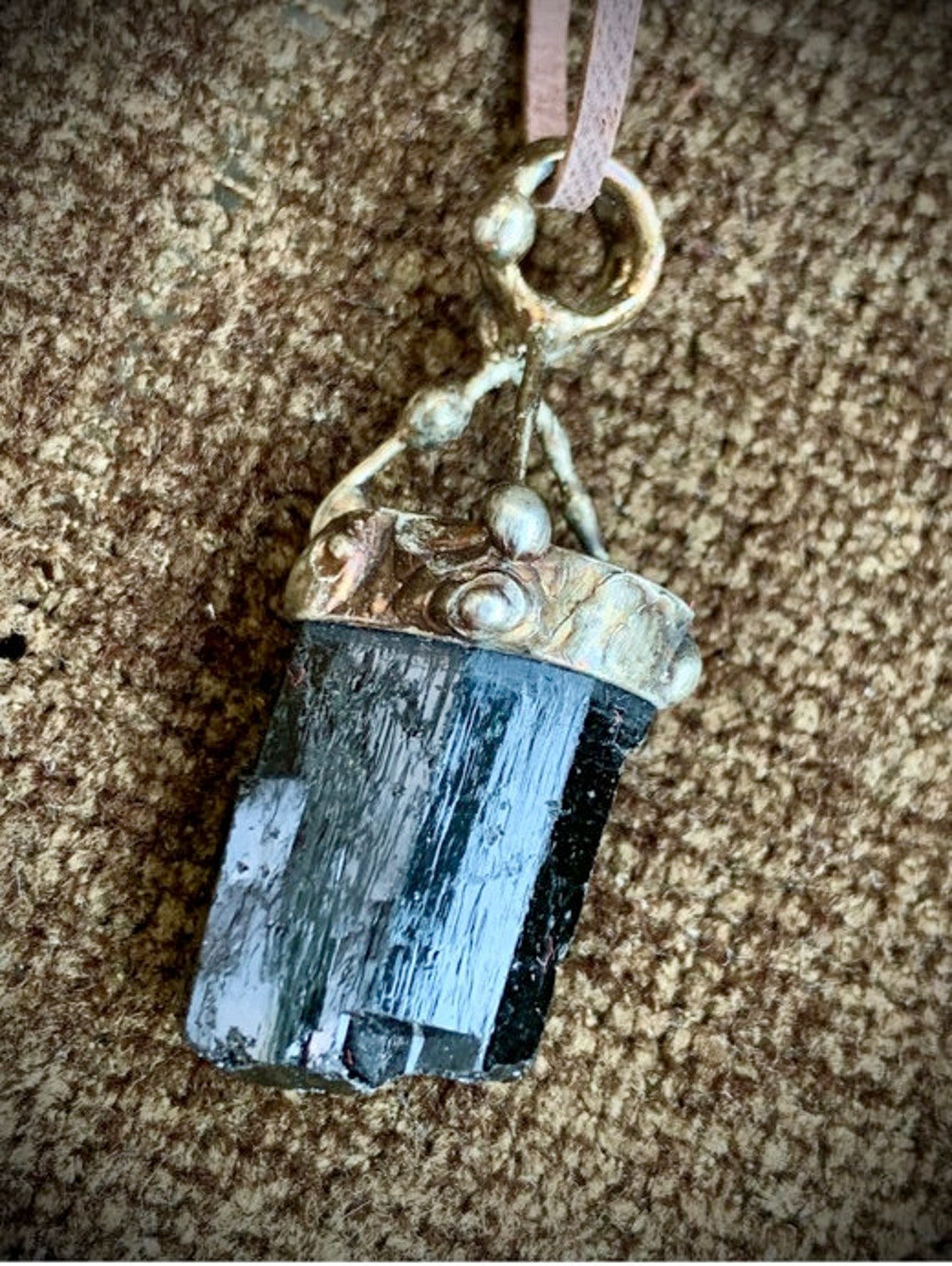 Black tourmaline amulet Clearance
