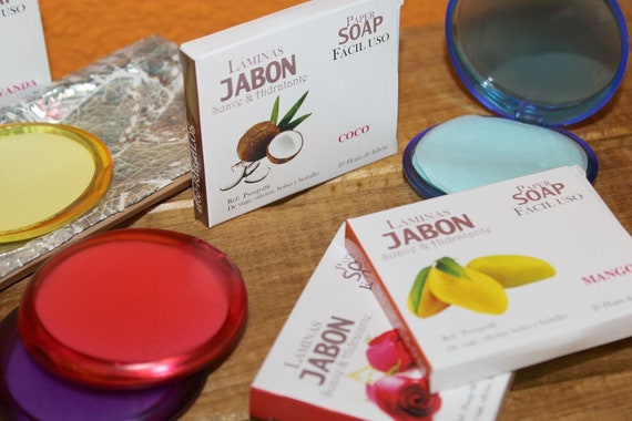 Paper Soap, in compact - Lavender