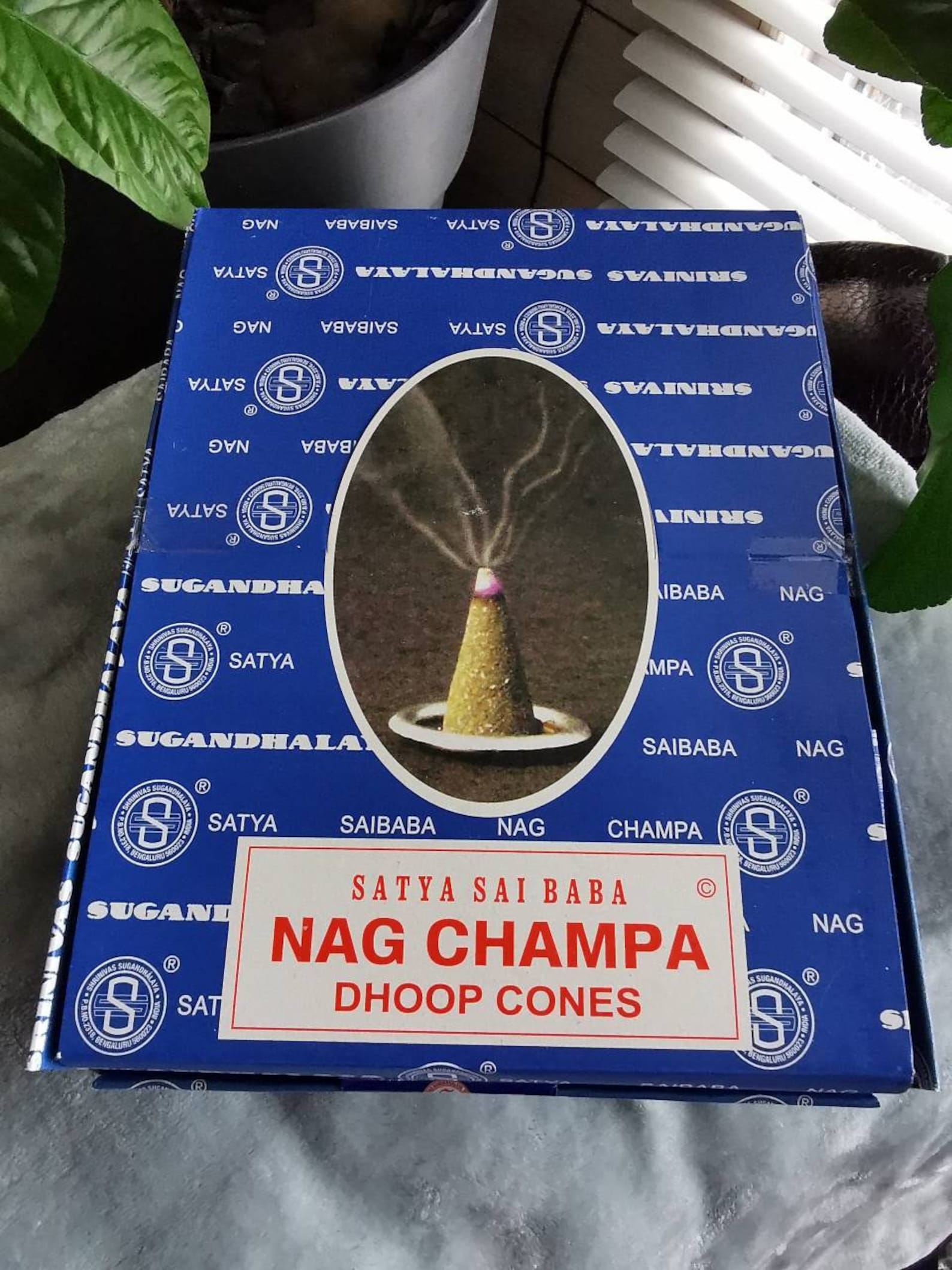 Nag Champa Incense Dhoop Cones 12 cones per box 20 minutes Etsy
