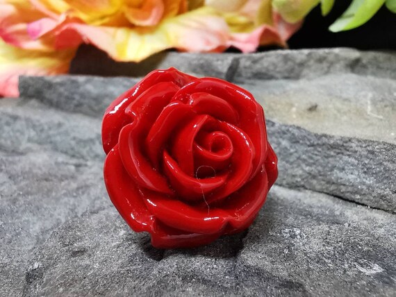 Plastic outlet rose ring