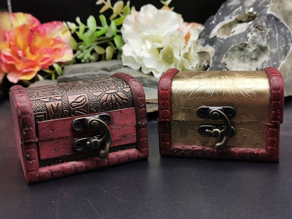 Vintage Style Jewellery / Trinket Box. Replica Antique. Lightweight & Stylish