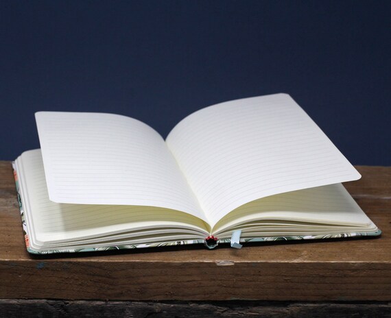 Cool Classy Notebooks - A5, 200 lined pages, round corners - Assorted Designs - Golden Tropical