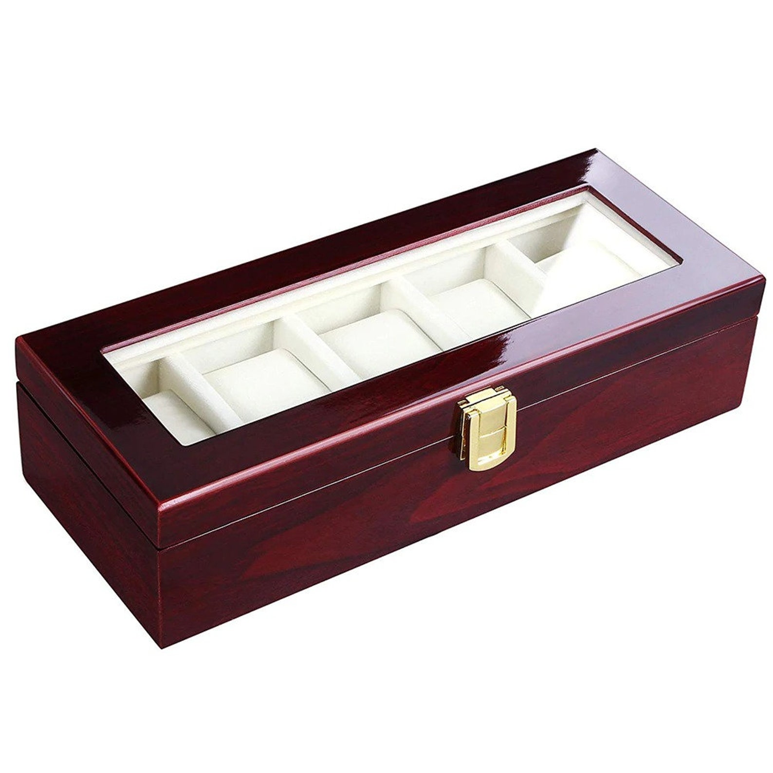 Mens Jewelry box Watch Box Anniversary gift for men Storage Etsy