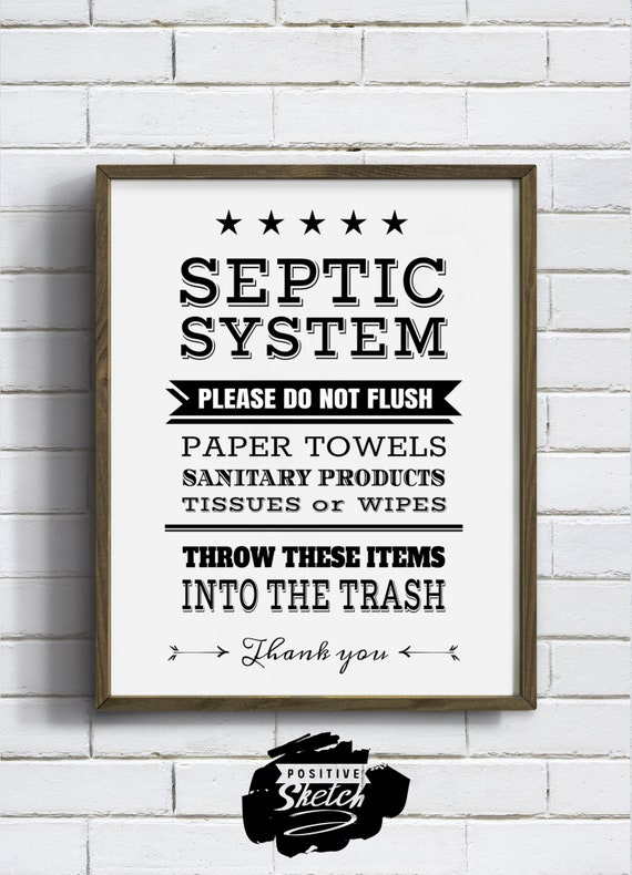 septic-system-sign-flush-toilet-sign-do-not-flush-sign-etsy