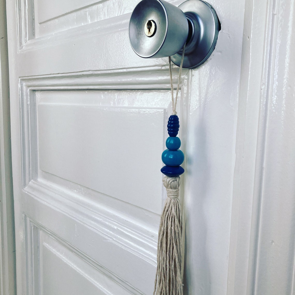 Set of 2 Door Knob Tassel Hanging Door door Knob Beaded Etsy