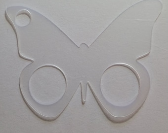 15 Plastic Butterfly Floss Drops for Embroidery or Cross Stitch Floss