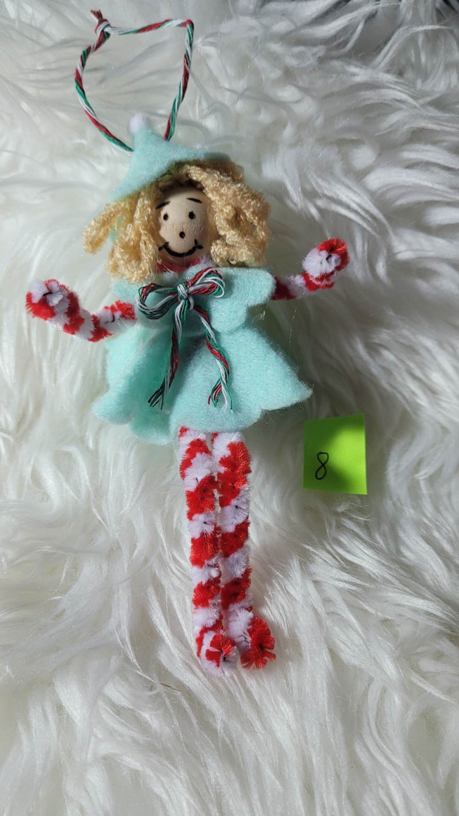 Wooden Playful Elf Hanger main image 0