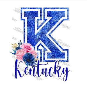 Boho Kentucky, State, Peony, Hydrangea, 2 different FILES!  PNG, Design,  Digital Download  Sublimation 300DPI