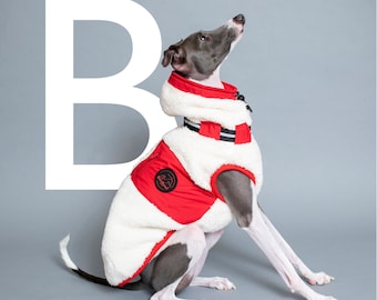 BonGoof PAWTA-VEST: Versatile styling Vest for Italian Greyhouond, & Whippet - Supersoft Velboa fur Vest