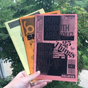 Poetry Zine Bundle: Poems on Mental Health, Inclusion & Empathy, Queer Love, Cats, Anti-Capitalism, Nonmonogamy, and More