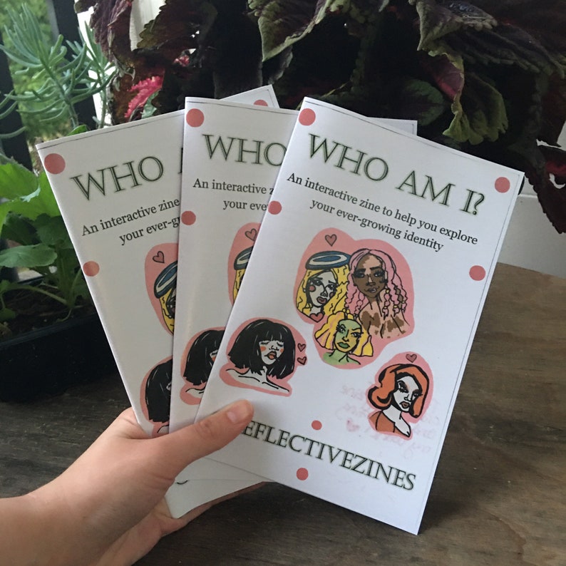 Who Am I An interactive zine to help you explore your ever-growing identity image 4