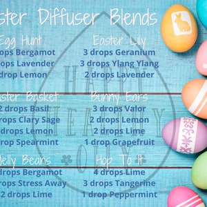 Easter Diffuser Blends Postcard