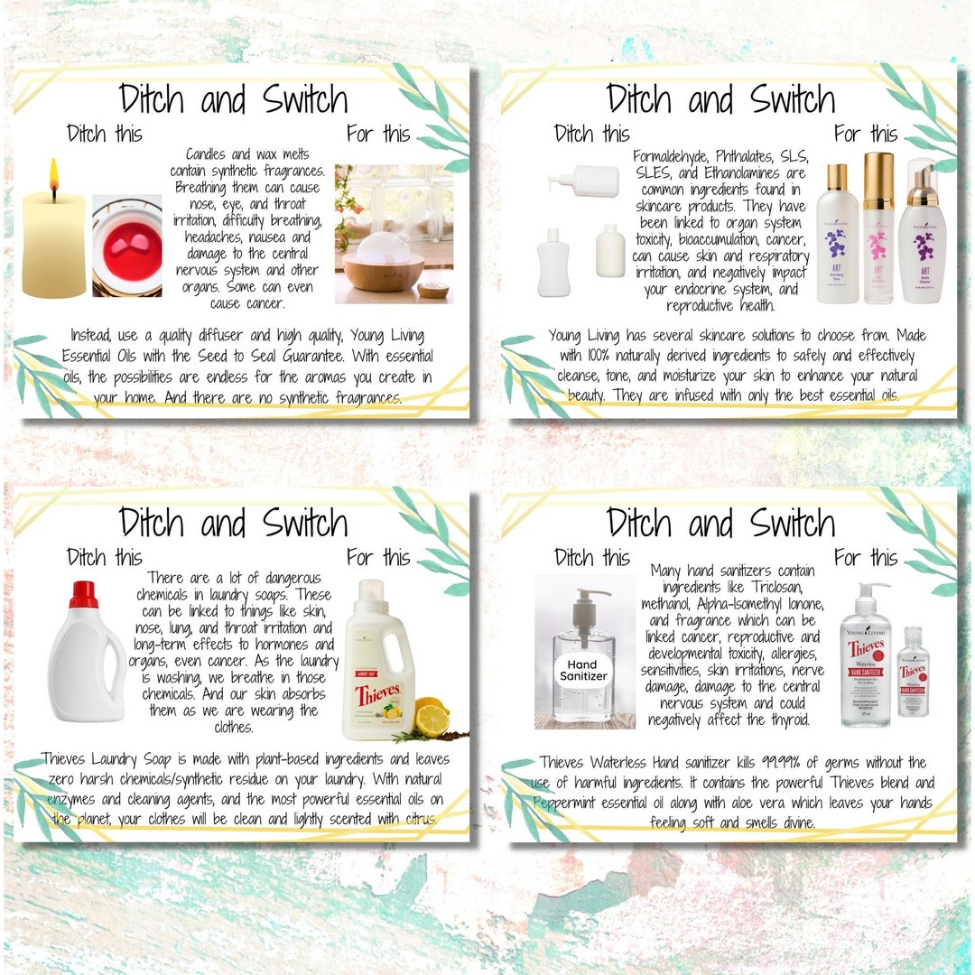 Ditch and Switch Series 2 Postcards (2 of 3) Young Living Essential ...