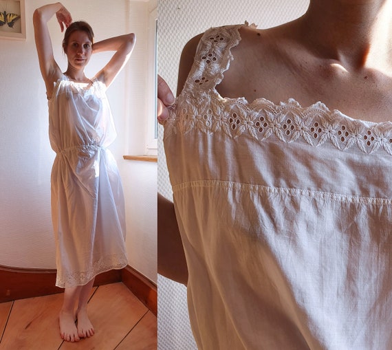 Antique Grecian Style Early 20th Century Nightgown