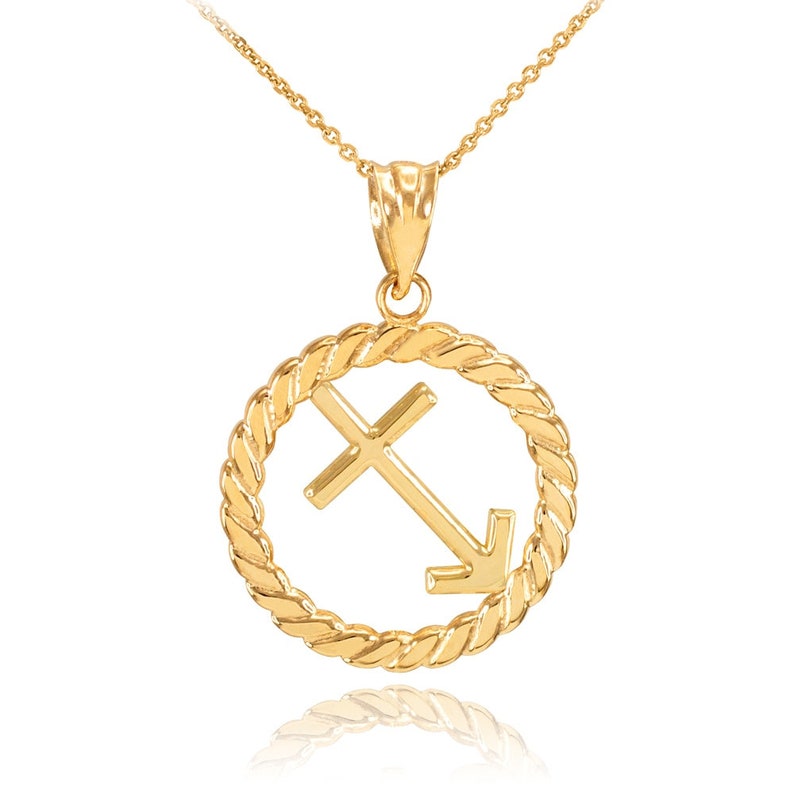 Gold Pendant,Sagittarius Zodiac,Sign in Circle Rope,Pendant,Gold Necklace,Zodiac Sign,Gold Gemini,Zodiac Pendant,Handmade Jewelry