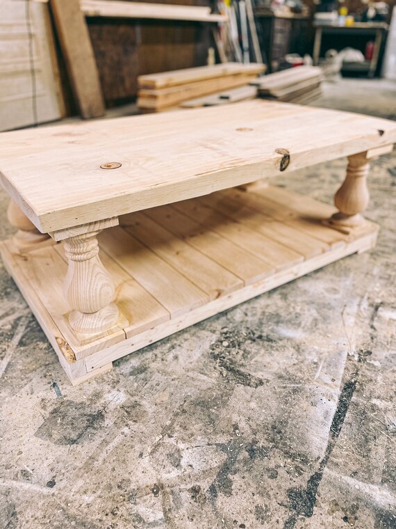 Balustrade Coffee Table Etsy