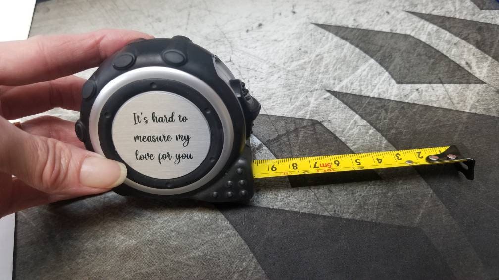 Personalized tape measure. Etsy