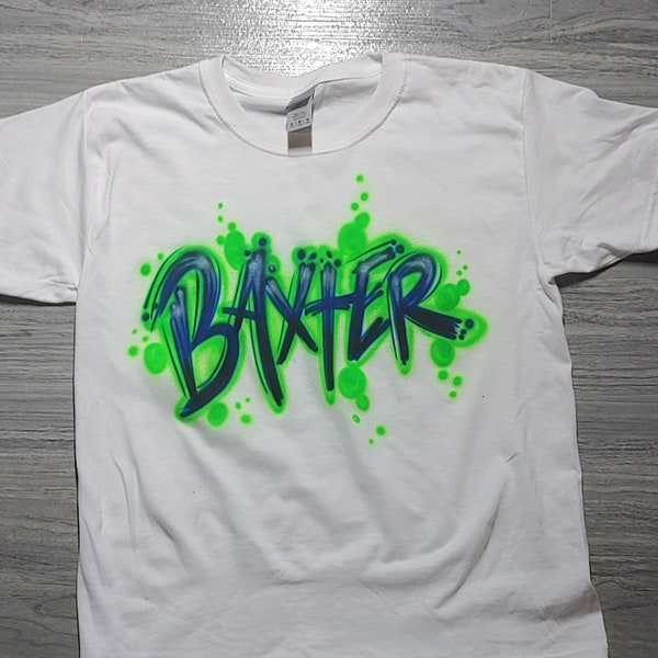 Airbrush Shirt - Etsy