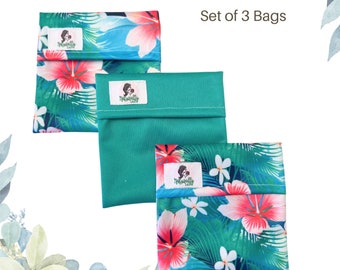 Set of 3 Sanitary Pads Storage Pouch Bag Pocket small privacy bag feminine product storage waterproof