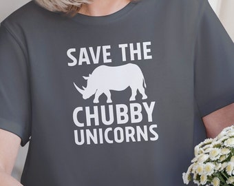 Save The Chubby Unicorn Classic Unisex Crewneck T-shirt