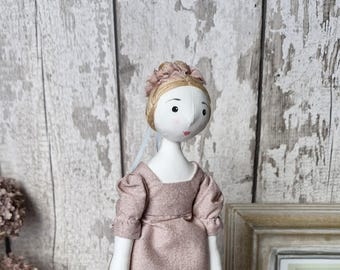 Regency Style Handmade Doll- Isabella.