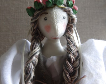 Handmade Fabric Doll - Kasia