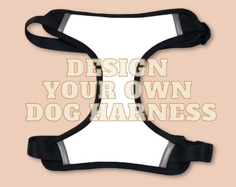 Custom Dog Harness – Design Your Own Pet Harness – Adjustable pet harness – Create your unique pet harness with your logo or design