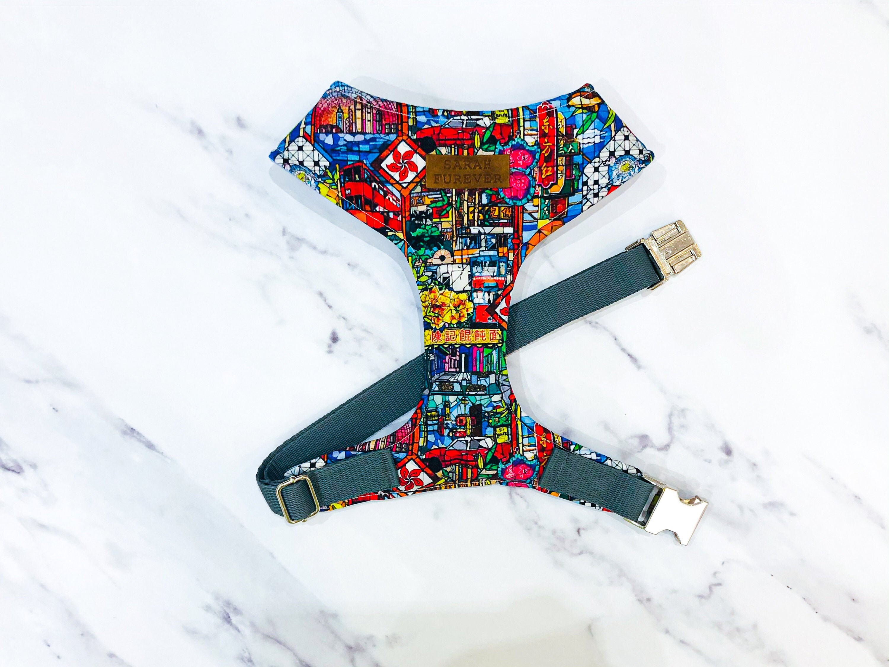 A Look at Old Hong Kong Dog Chest Harness Soft Dog Harness Etsy