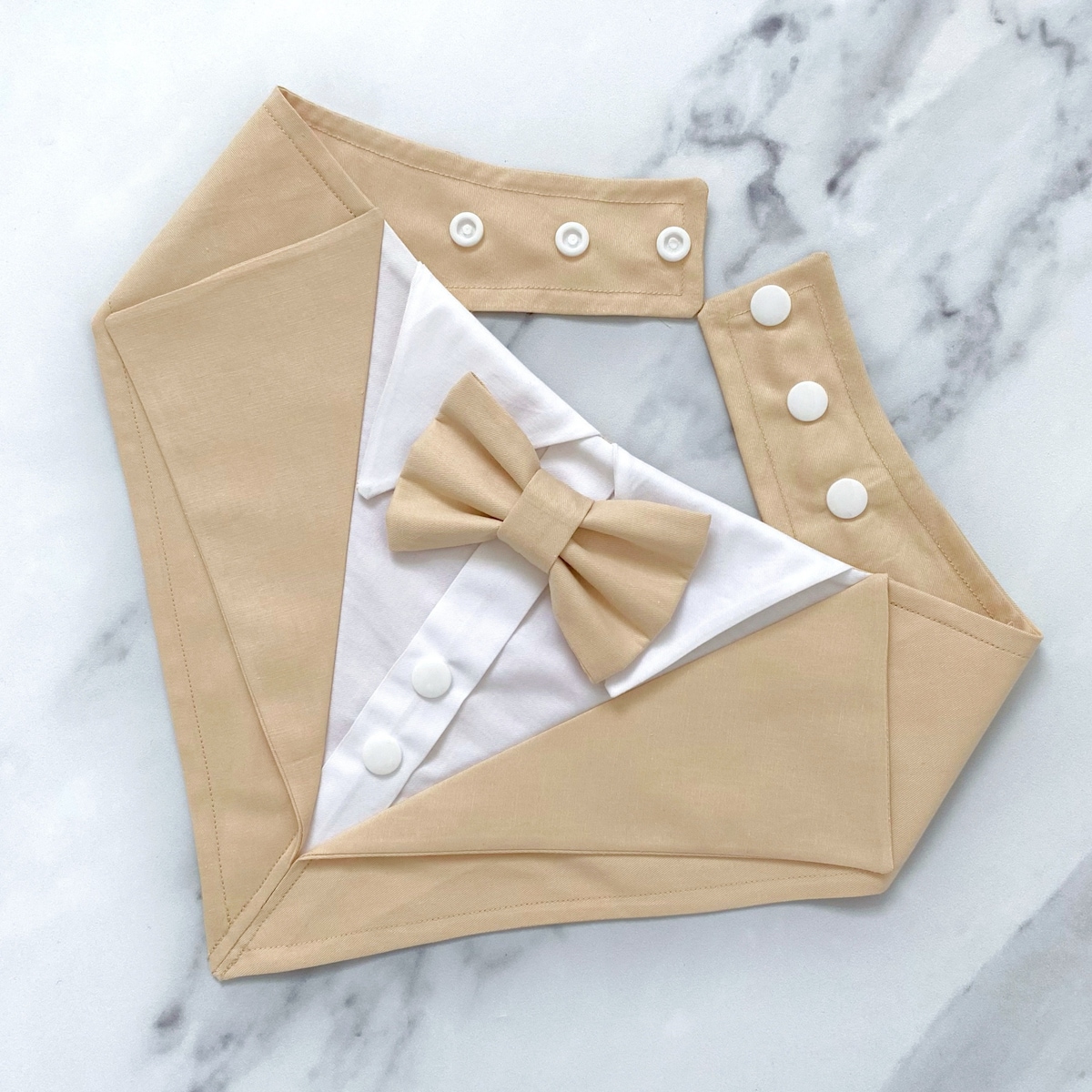 Pet Tuxedo Bandana