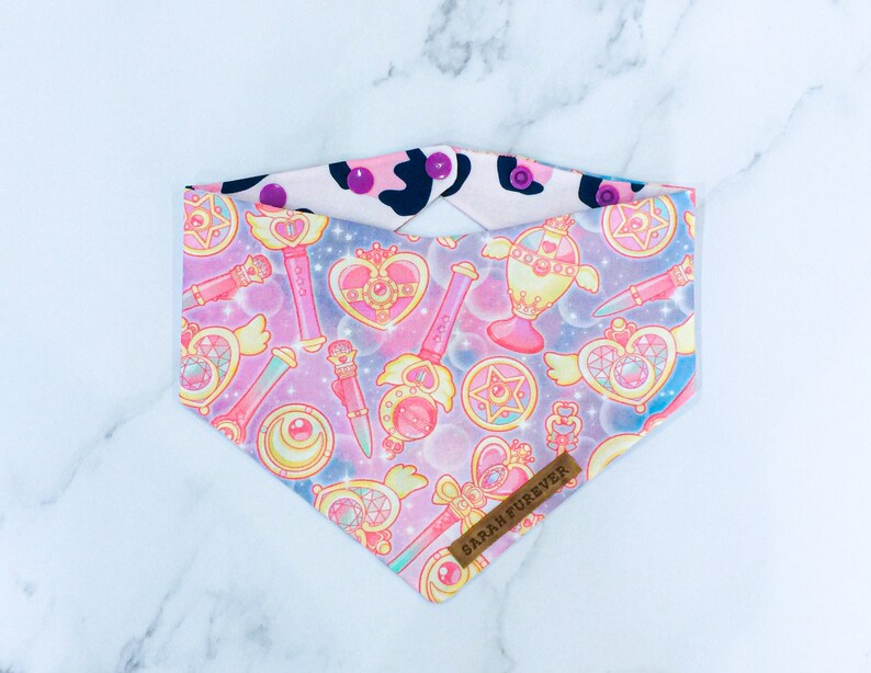 Sailor Moon Inspired Dog Bandana