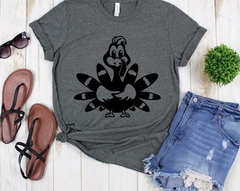 Thanksgiving Tee - Turkey T Shirt - Turkey Shirt - Fall T Shirt - Thanksgiving T Shirt