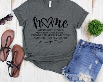 Twin Mom Shirt - Home Where Love Resides Shirt - Farmhouse Shirt - Busy Mom Shirt - Farm Life Shirt